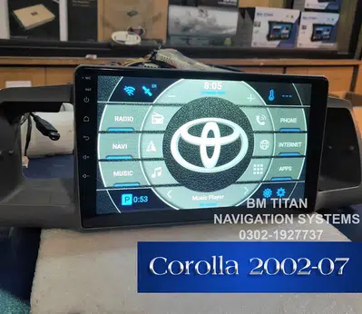 Toyota Corolla Android LCD Panel Original 1GB Ram +32GB Rom