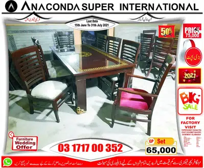 Dining Chair Table Set Gloss top Dining Wood Top Dining set Factory