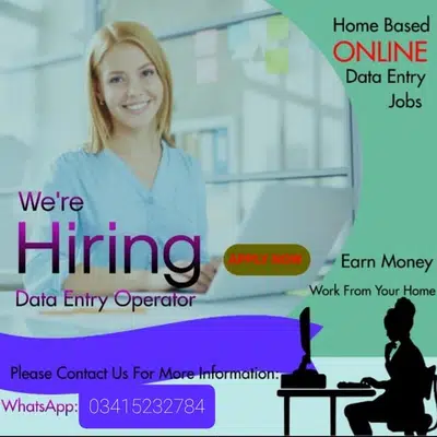 Online Home Based Simple Typing Data Entry Add Posting Job