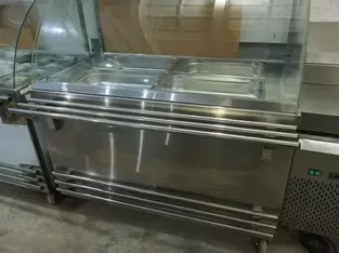 Bain merry counter for salan dishies hotel resturent pizza oven, fryer