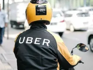 bike rider for uber