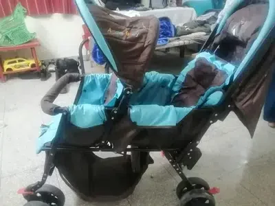 very new angel baby pram original price 18500