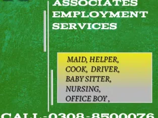 helper office boy maid agency cook babysitter nurse