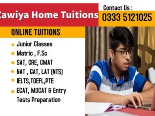 O/A Levels, Home Tutor, Online Tuition, GMAT, IELTS, Spoken English