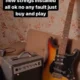 Electric Guitar With Amp