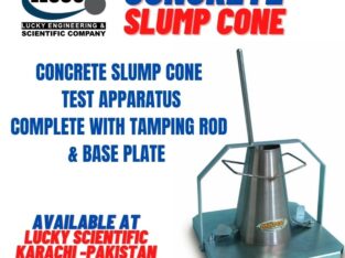 Concrete Slump Cone Test Apparatus