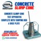 Concrete Slump Cone Test Apparatus