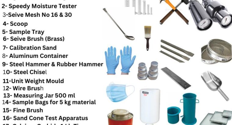 FDT Test Apparatus (Field Density Test Set)