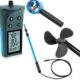 JDC (Switzerland) Portable Flowatch Flowmeter Current Meter Water and Air Speed Measurement Meter