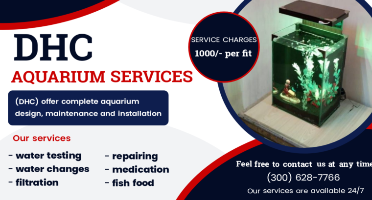 DHC Aquarium services