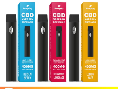 NEW Hempthy 400mg CBD Disposable Vape Price In Rawalpindi – 03001597100 – ETSYPAKISTAN.COM