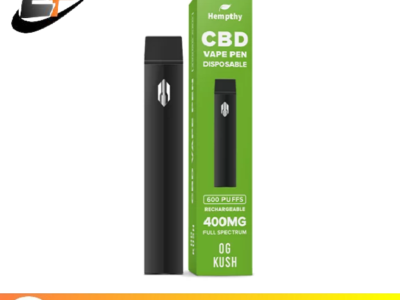 NEW Hempthy 400mg CBD Disposable Vape Price In Gujranwala – 03001597100 – ETSYPAKISTAN.COM