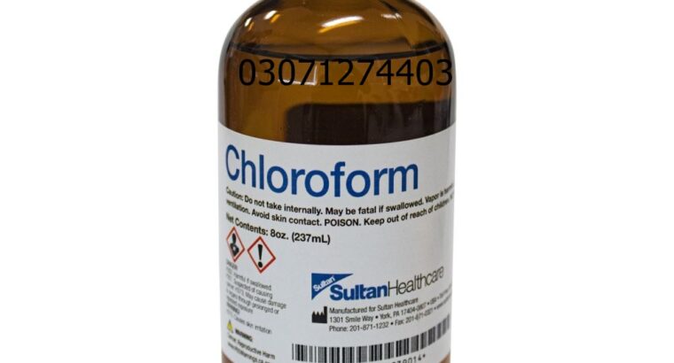 Chloroform Spray in Pakistan #03071274403