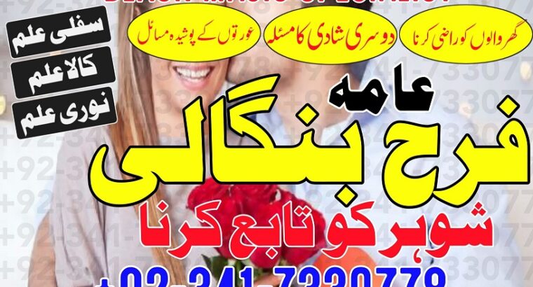 Amil Baba In Uk, Black Magic And Love Marriage Specialist Peer Bnagali Baba In Lahore, Islamabad Real Amil In Italy