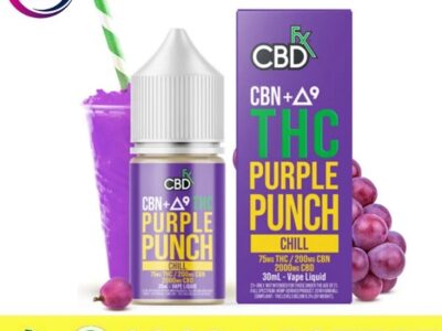 Original THC Vape Juice Purple Punch In Hyderabad – { 03001597757 }